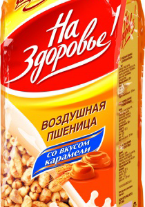 Воздушная пшеница со вкусом карамели 100 гр