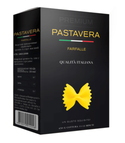 Мак. изделия Pastavera "Бантики" гр. А 0,45 кг