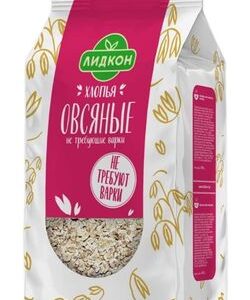 Хлопья овсяные не требующие варки 400 гр